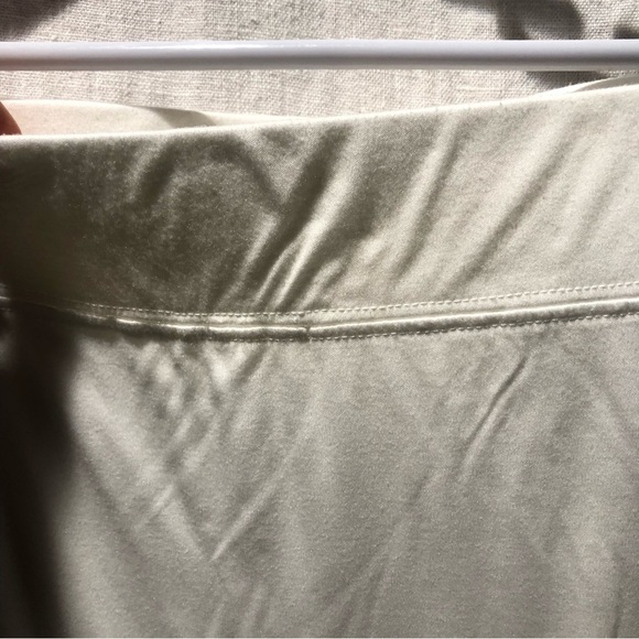 Helmet Lang white stretch midi skirt bodycon fully lined size M - Picture 2 of 7